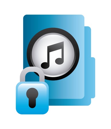 media player design, vector illustrationのイラスト素材