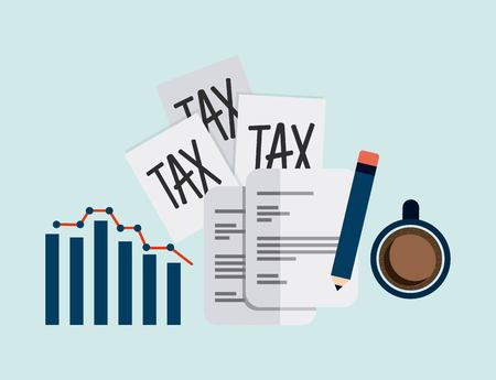 economic obligations design, vector illustration eps10 graphicのイラスト素材