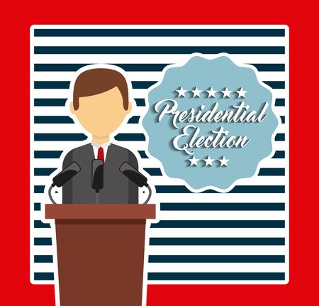 government elections design, vector illustration eps10 graphicのイラスト素材