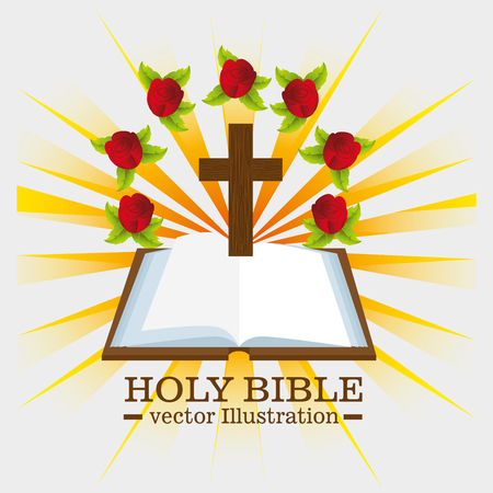 holy bible design, vector illustration eps10 graphicのイラスト素材