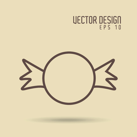 candy icon design, vector illustration eps10 graphicのイラスト素材