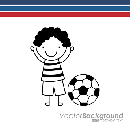 happy kids design, vector illustration eps10 graphicのイラスト素材