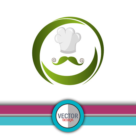 vegetarian food design, vector illustration eps10 graphicのイラスト素材