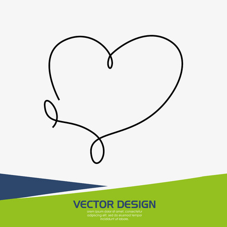 love card design, vector illustration eps10 graphicのイラスト素材