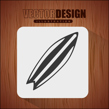 beach concept design, vector illustration eps10 graphicのイラスト素材