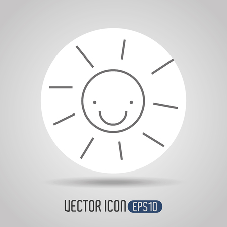 sky drawn icon design, vector illustration eps10 graphicのイラスト素材