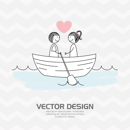 love card design, vector illustration eps10 graphicのイラスト素材
