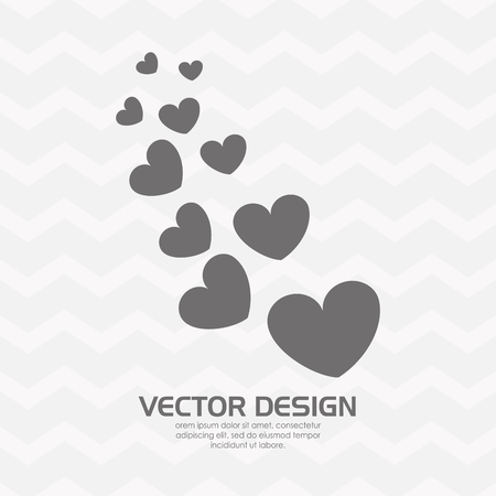 love card design, vector illustration eps10 graphicのイラスト素材