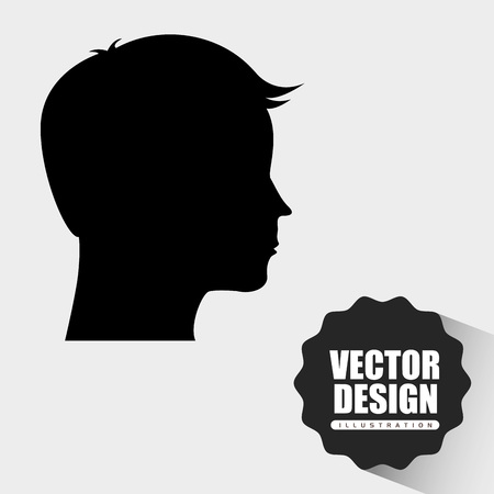 think concept design, vector illustration eps10 graphicのイラスト素材