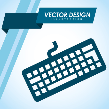 computer hardware design, vector illustration eps10 graphicのイラスト素材
