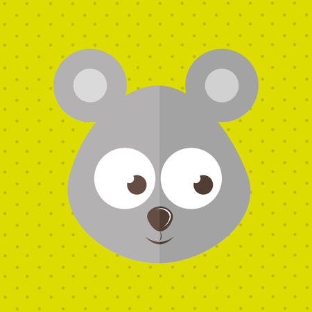 cute animal design, vector illustration eps10 graphicのイラスト素材
