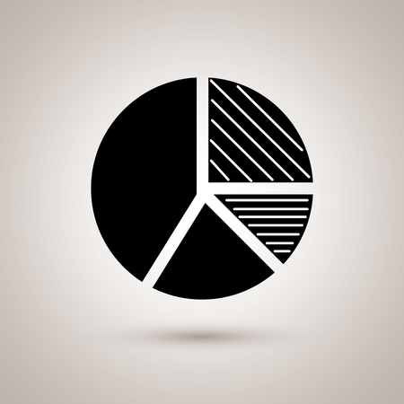 pie graphic design, vector illustration eps10 graphicのイラスト素材