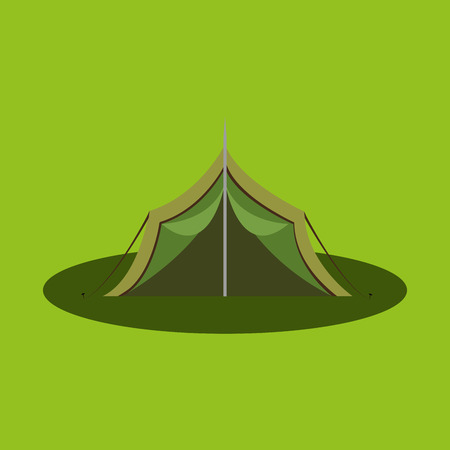 camping equipment design, vector illustration  graphicのイラスト素材