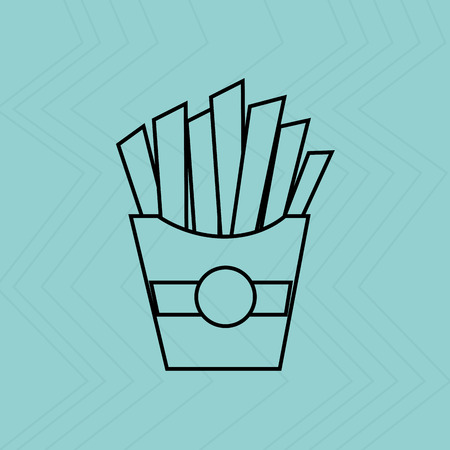 fast food design, vector illustration  graphicのイラスト素材