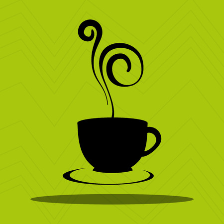 coffee icon design, vector illustration eps10 graphicのイラスト素材