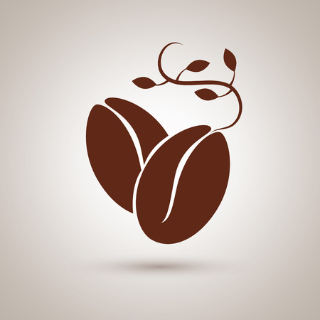 coffee icon design, vector illustration eps10 graphicのイラスト素材