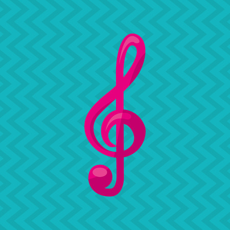 musical icon design, vector illustration   graphicのイラスト素材