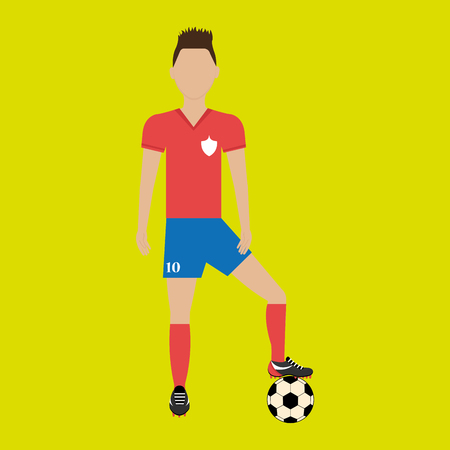 football soccer design, vector illustration   graphicのイラスト素材