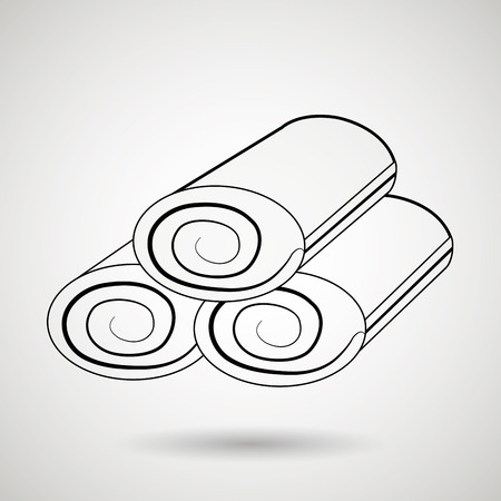 spa icon design, vector illustration   graphicのイラスト素材