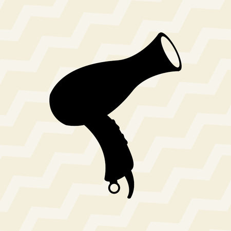 hairdressing shop icon design, vector illustration eps10 graphicのイラスト素材