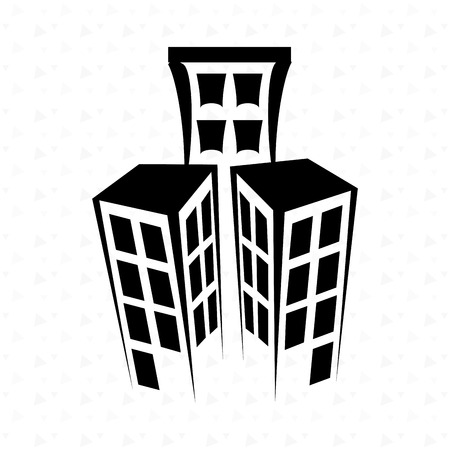 residential icon design, vector illustration eps10 graphicのイラスト素材