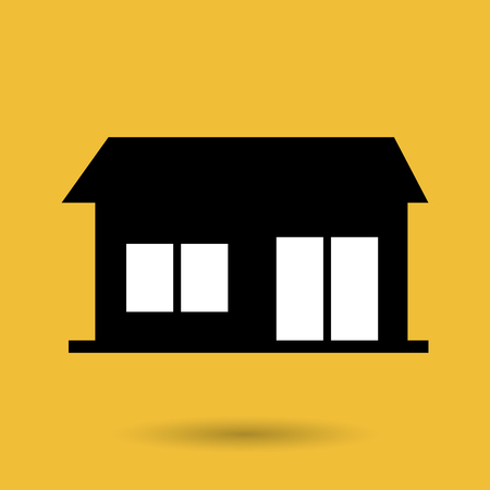 residential icon design, vector illustration eps10 graphicのイラスト素材