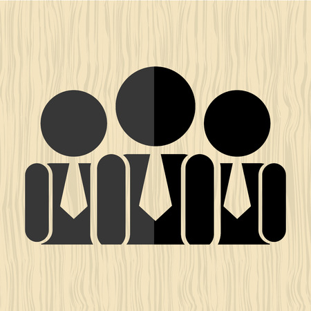 businessman icon design, vector illustration eps10 graphicのイラスト素材