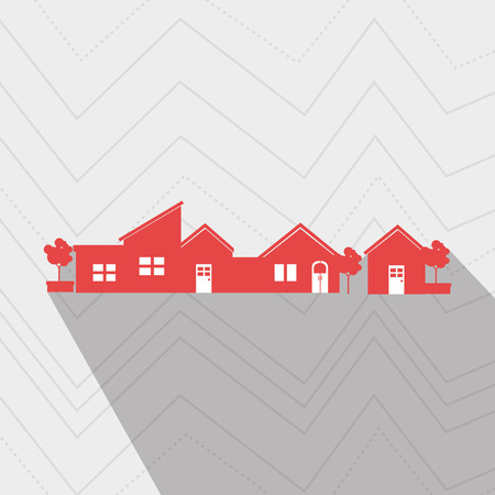 residential icon design, vector illustration eps10 graphicのイラスト素材