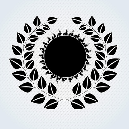 sun icon design, vector illustration eps10 graphicのイラスト素材