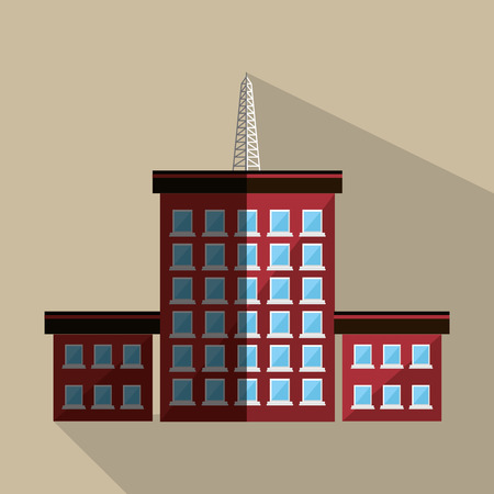 residential icon design, vector illustration eps10 graphicのイラスト素材