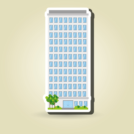 residential icon design, vector illustration eps10 graphicのイラスト素材
