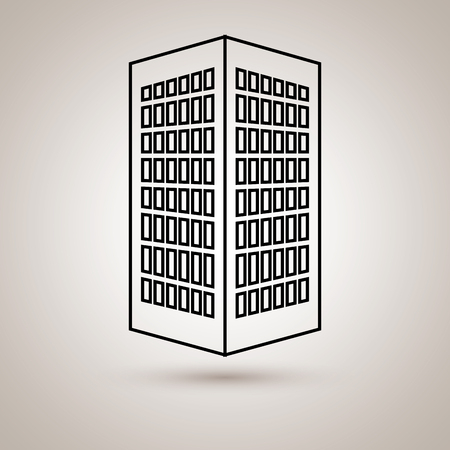 residential icon design, vector illustration eps10 graphicのイラスト素材