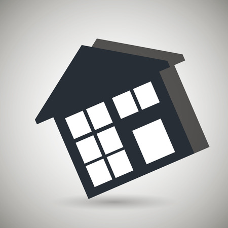 residential icon design, vector illustration eps10 graphicのイラスト素材
