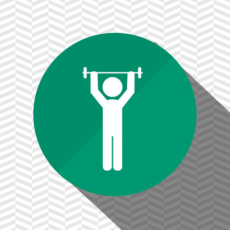 sport icon design, vector illustration eps10 graphicのイラスト素材