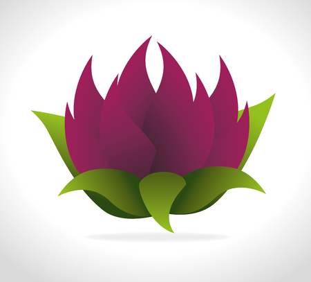 flower color design, vector illustration eps10 graphicのイラスト素材