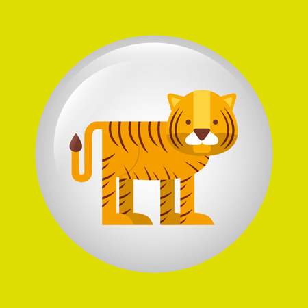 animal cartoon design, vector illustration eps10 graphicのイラスト素材