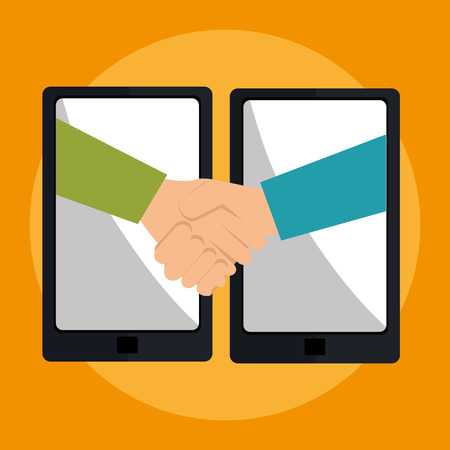 business online design, vector illustration eps10 graphicのイラスト素材