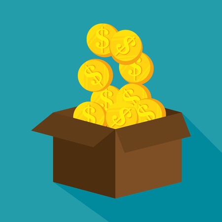 money concept design, vector illustration eps10 graphicのイラスト素材