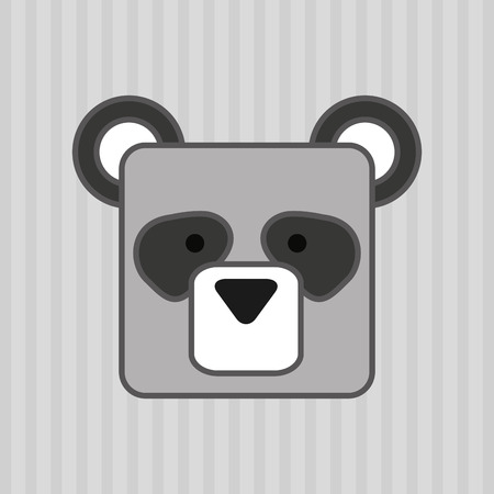 animal cartoon design, vector illustration eps10 graphicのイラスト素材