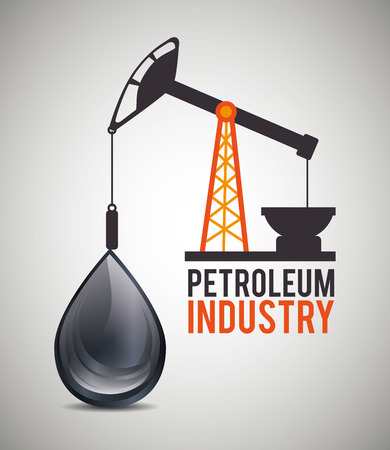 petroleum industry design, vector illustration eps10 graphicのイラスト素材