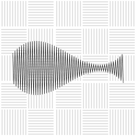 musical sound icon design, vector illustration eps10 graphicのイラスト素材