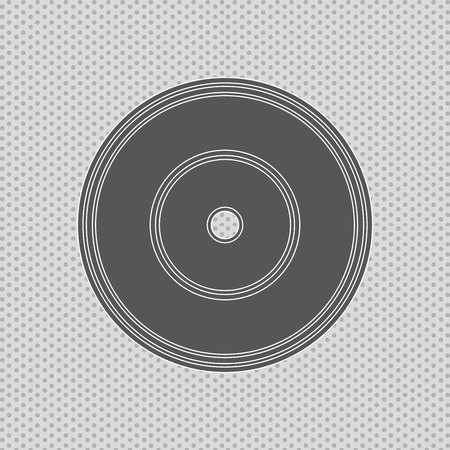 musical sound icon design, vector illustration eps10 graphicのイラスト素材