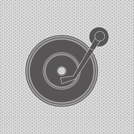 musical sound icon design, vector illustration eps10 graphicのイラスト素材
