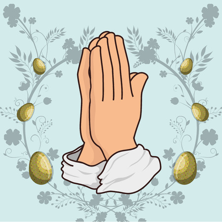 happy easter design, vector illustration eps10 graphicのイラスト素材