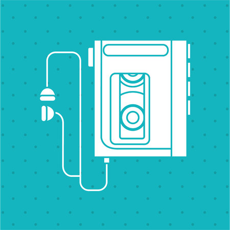 musical sound icon design, vector illustration eps10 graphicのイラスト素材