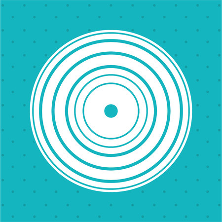 musical sound icon design, vector illustration eps10 graphicのイラスト素材