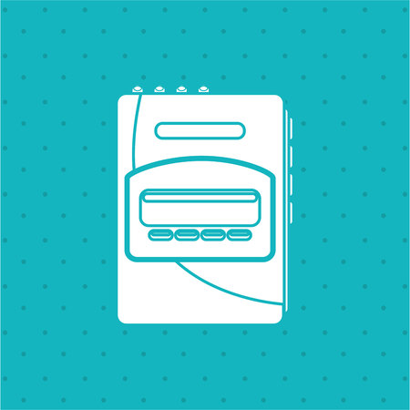 musical sound icon design, vector illustration eps10 graphicのイラスト素材