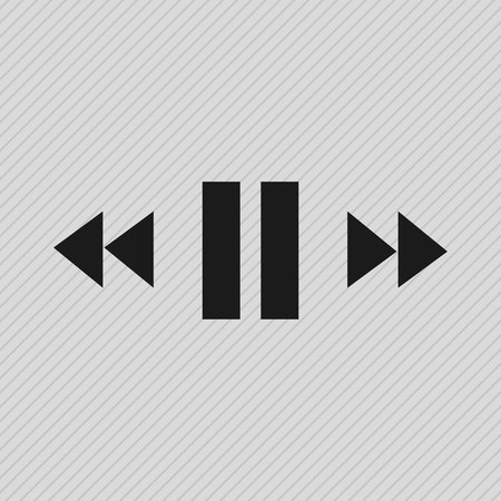 media player design, vector illustration eps10 graphicのイラスト素材