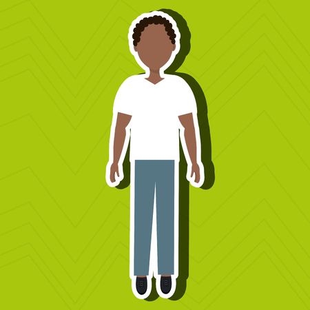 person avatar  design, vector illustration eps10 graphicのイラスト素材