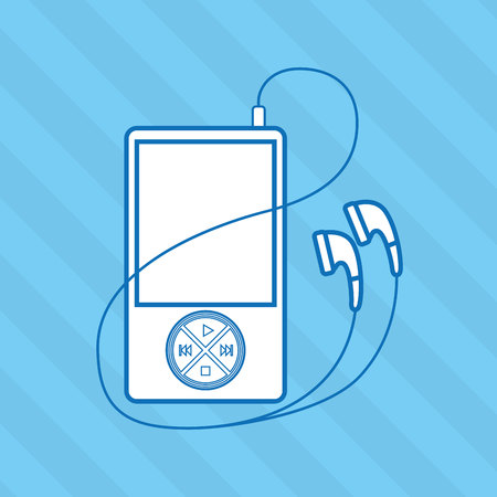 musical sound icon design, vector illustration eps10 graphicのイラスト素材